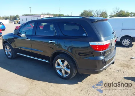 2012 Dodge Durango Citadel из США, поврежденный, VIN 1C4SDJET6CC286168